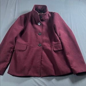 Old Navy Women's Wool-Blend Funnel-Neck Coat G0003